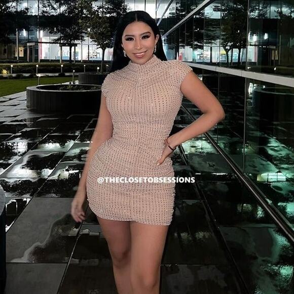 ZARA Short Ruched Dress NWT - Picture 10 of 16